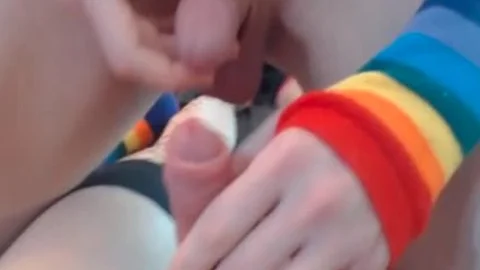 penis Frottage On webcam