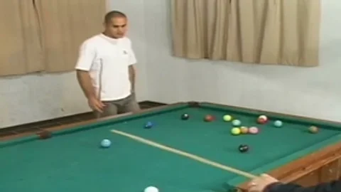 Hunks enjoy Punk transsexual Carla Voguel On Pool Table