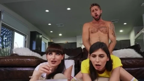Trans Angels: Wesley Woods POV missionary reverse cowgirl