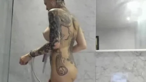 PORNSTAR DANNI DANIELS In The bathroom