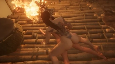 Futanari Ninja The massive penis Futa