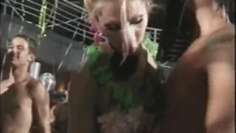 Large bunch Of Freaks plow At tranny fuckfest Party
