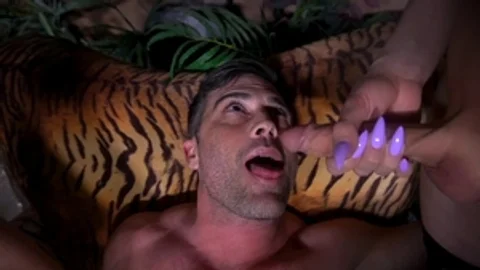video art holland movies: Sultry Shemales in 3-Way Havoc