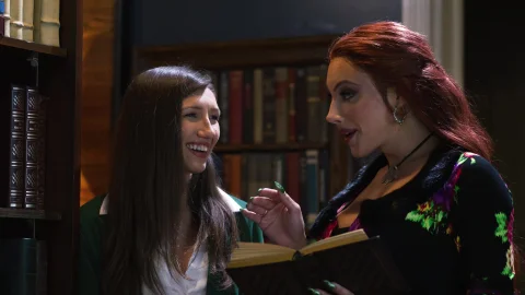 Transfixed: Face Fucking Frenzy with Trans Babe