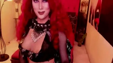 Magnificent shemale Live Web Show