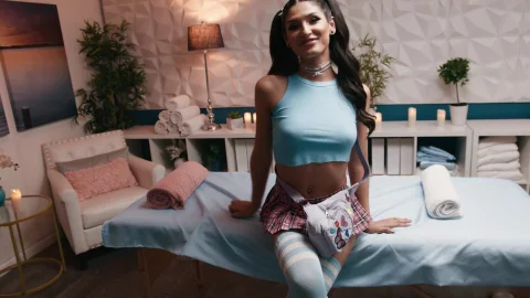 Transfixed: Zariah Aura's Massage Adventure