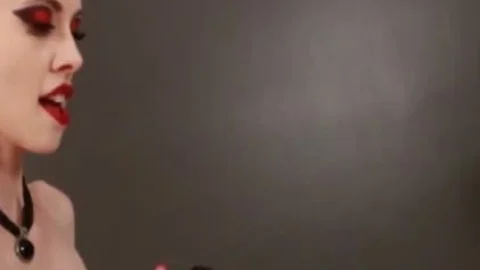 yummy tranny River Enza sex dildo hammered And dick banged