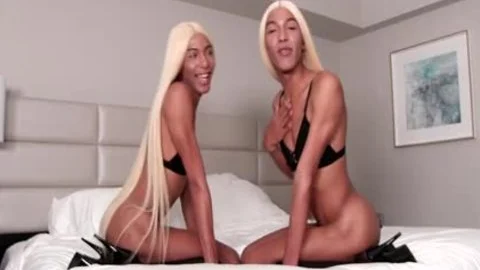 Good fucking ebony blond haired