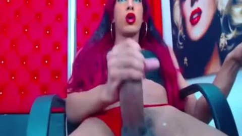 Redhead lady-man loves To jack off