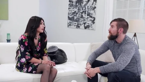 Devil's Tgirls: Dick Sucking Debut with Trans Girl