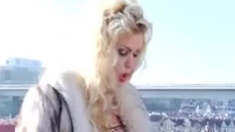 aged tranny In Fur Solo outdoors