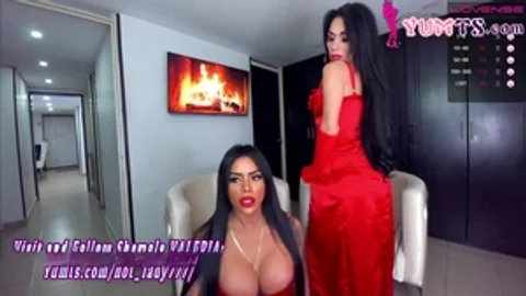 Boyking Hk: Tattooed TGirls Stroking Hard