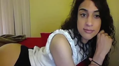 wild Petite young tgirl Cums Hard From Her Disprorportionately Large 10-Pounder