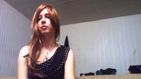 Vladasexytrans Showed web camera plow large fake penis