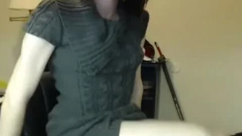Masturbation live on webcam together with amateur