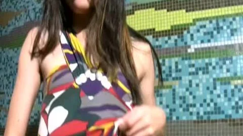 Cuddly legal age teenager t-girl Compares Her dong Size To Chocolate Stick