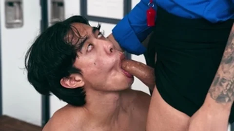 Trans Angels: Shenis Deep-Throating with Jay Wu and Eva Maxim
