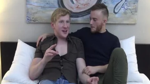 pretty MTF Luke Hudson nailed By horny Ginger After Interview