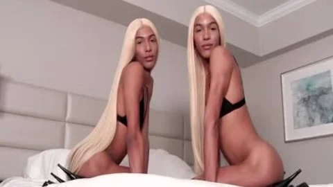 Slamming hard together with latina after interview