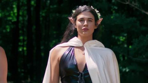 Trans Angels: Feet Worshiping Captured Warrior