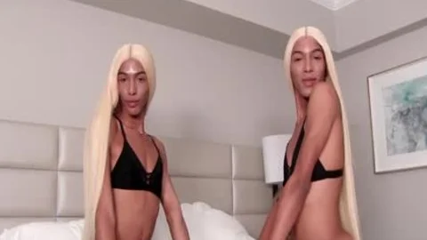 Good fucking ebony blond haired