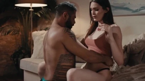 Transsensual: Tattooed Tori Easton and Draven Navarro missionary in the bed