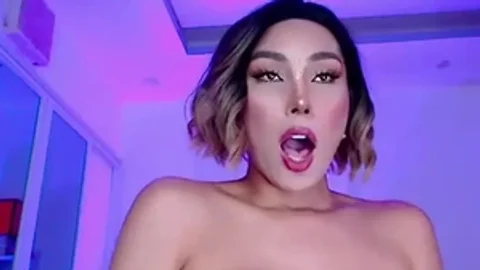 Svelte Shemales Enjoy Exciting Masturbation