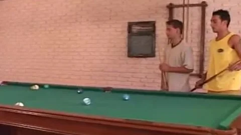 pretty latina tranny plows pretty lad On The Pool Table And lovely one greater quantity penis At The Same Time