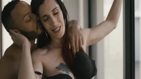 Transbabe Melanie Brooks Boyfriend plows Her backdoor So nice