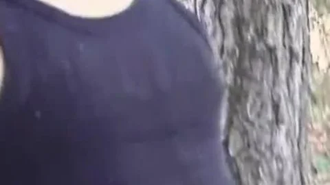 blonde sheboy Jaqueline receive Her Brazilian butt Smashed With Hard penis Of Her ally In The Wood