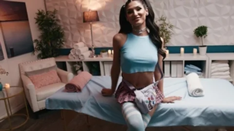 Transfixed: Zariah Aura's Massage Adventure