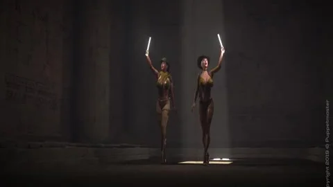 ANCIENT EGYPTIAN FUTA threesome