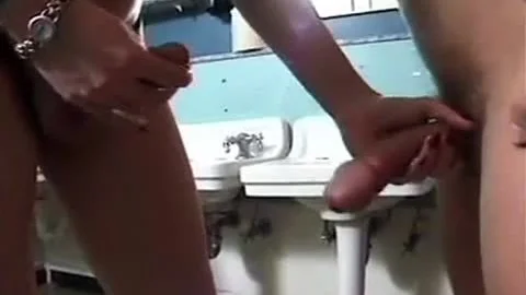 ladyboy bathroom pleasure