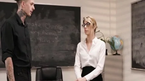 TBabe Casey Kisses Enjoys When Her Assistant Rammed His anal opening