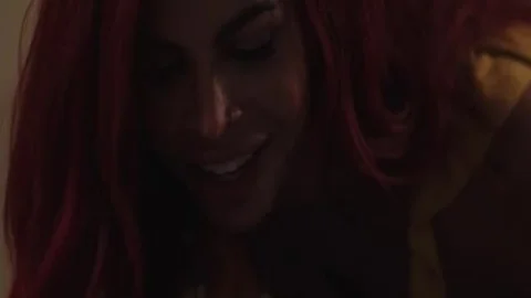 nasty Ts Rubi Maxim pooper Bounces On A large darksome penis