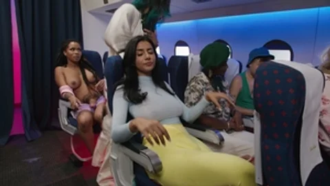 Futa World: Aisle-Spraying Threesome Between Friends