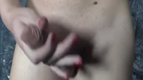 oriental lady-man cartoon In Solo Masturbation