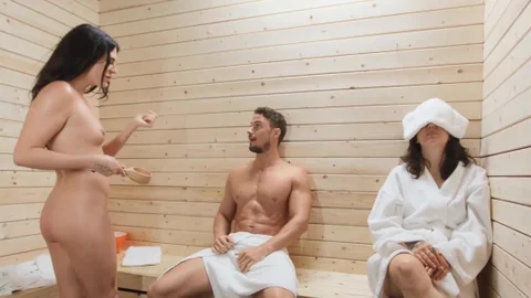 TransAngels - Transsexual Bailey Archer in the sauna cheating