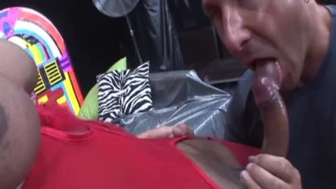 black tgirl In lingerie pokes Middle aged lad In The ass