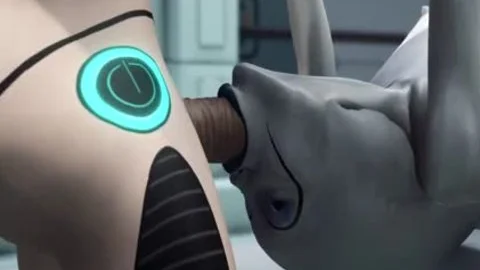 kinky Sex! Sci-fi Android bonks Hard An Alien In The Surgery Room In The Space Station