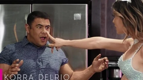 Trans Angels - Brown hair Korra Del Rio teasing big dick