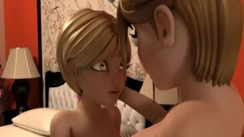 All My "Roommates" Love Part 2 (Futanari 3D Animation Re-Upload)