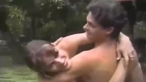 Outdoor TS arse boneling