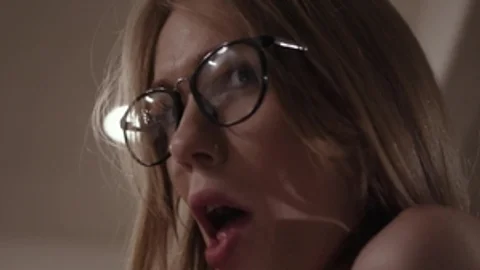 Trans Sensual: Nailing accompanied by american wearing glasses