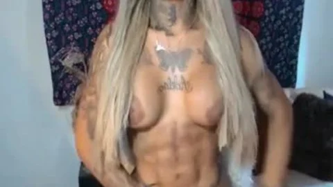 blonde black T cutie gigantic wobblers large 10-Pounder