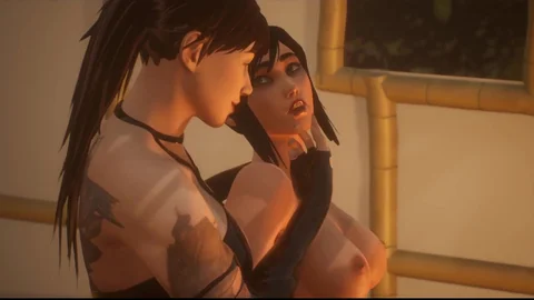Futanari Ninja The massive penis Futa