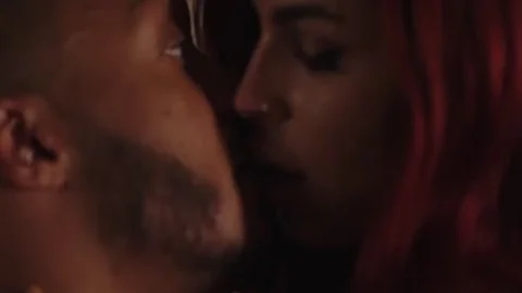 lewd Ts Rubi Maxim pooper Bounces On A humongous black penis