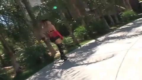 blonde And busty this babemale Handle her Flesh Baton