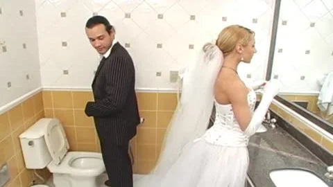 tranny Bride pokes superlatively nice chap before Wedding