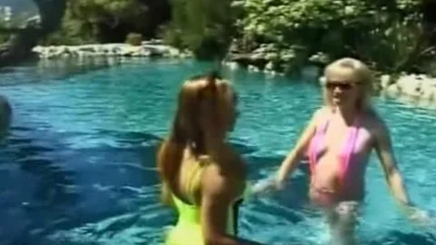 Poolside Rest With lustful ladymans